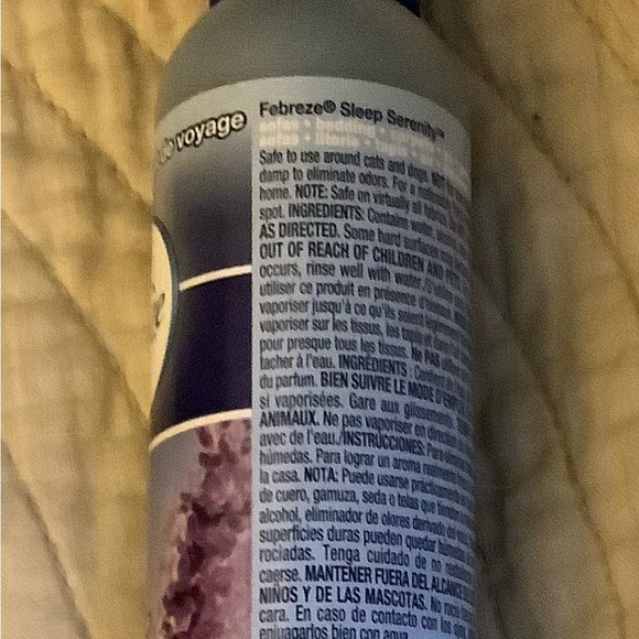 4 *ITEMS*Lavender Sleep Serenity Febreze Slippers Body Mist,real shell holder - Picture 2 of 7